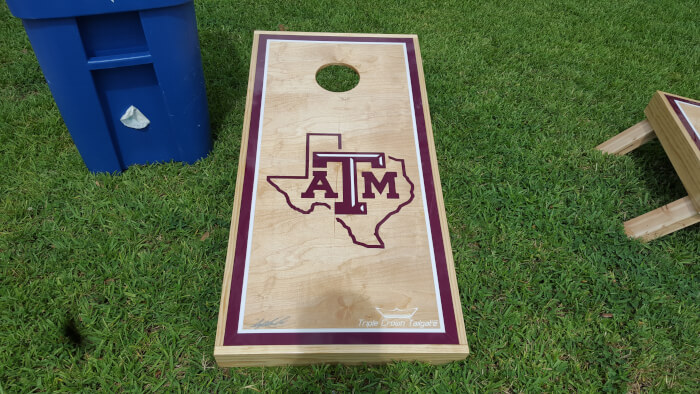 Texas A&M Cornhole Board