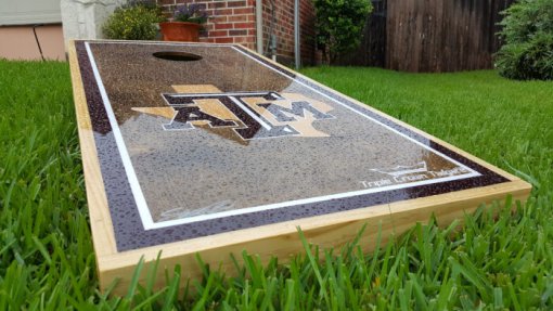 Texas A&M Aggies Waterproof Cornhole Boards