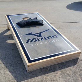 Mizuno Running Cornhole Boards